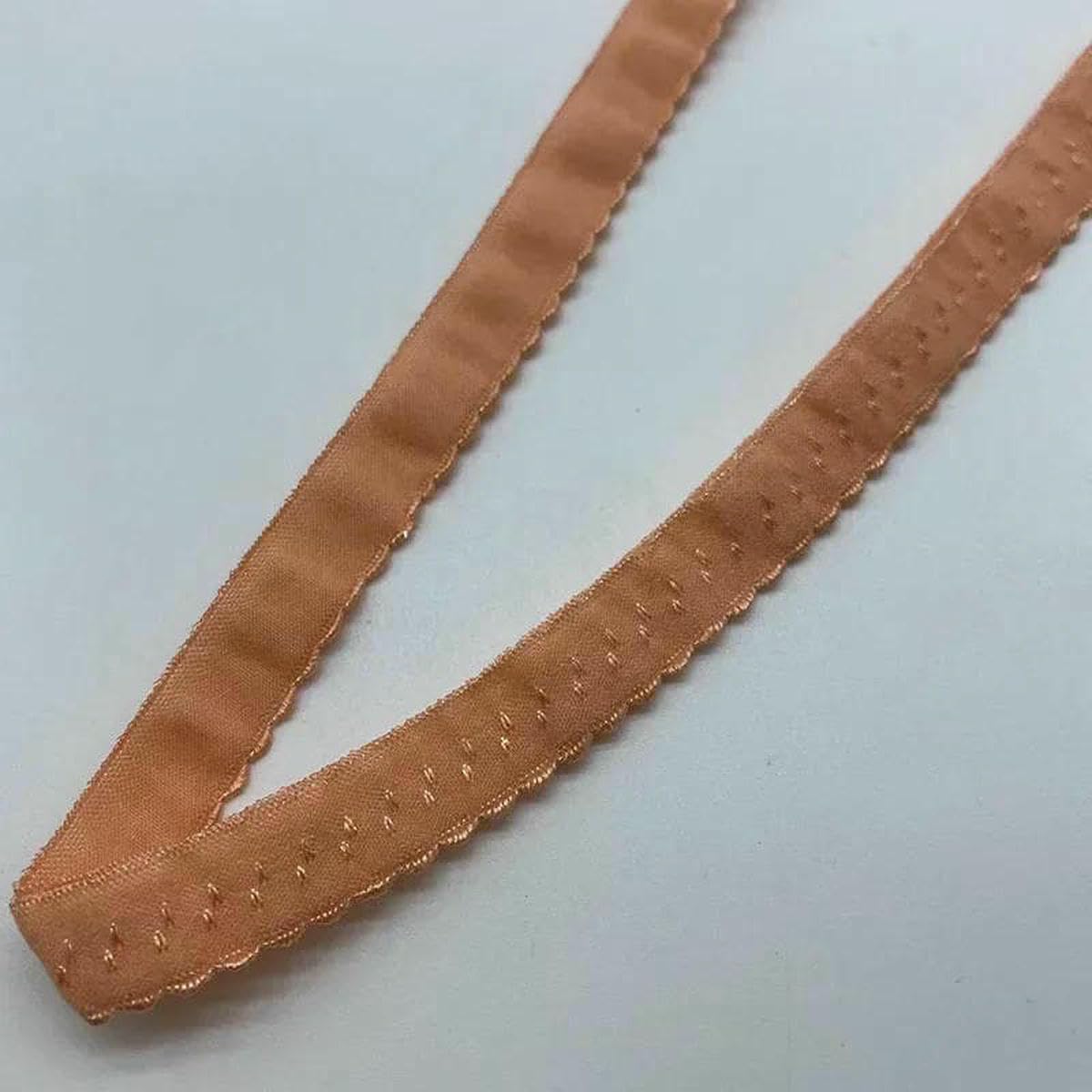 Elastyczna taśma nylonowa, Sewing Elastic Band Polyester 11mm Multicolor 10-50 Meters(Orange 11mm,40Meters)