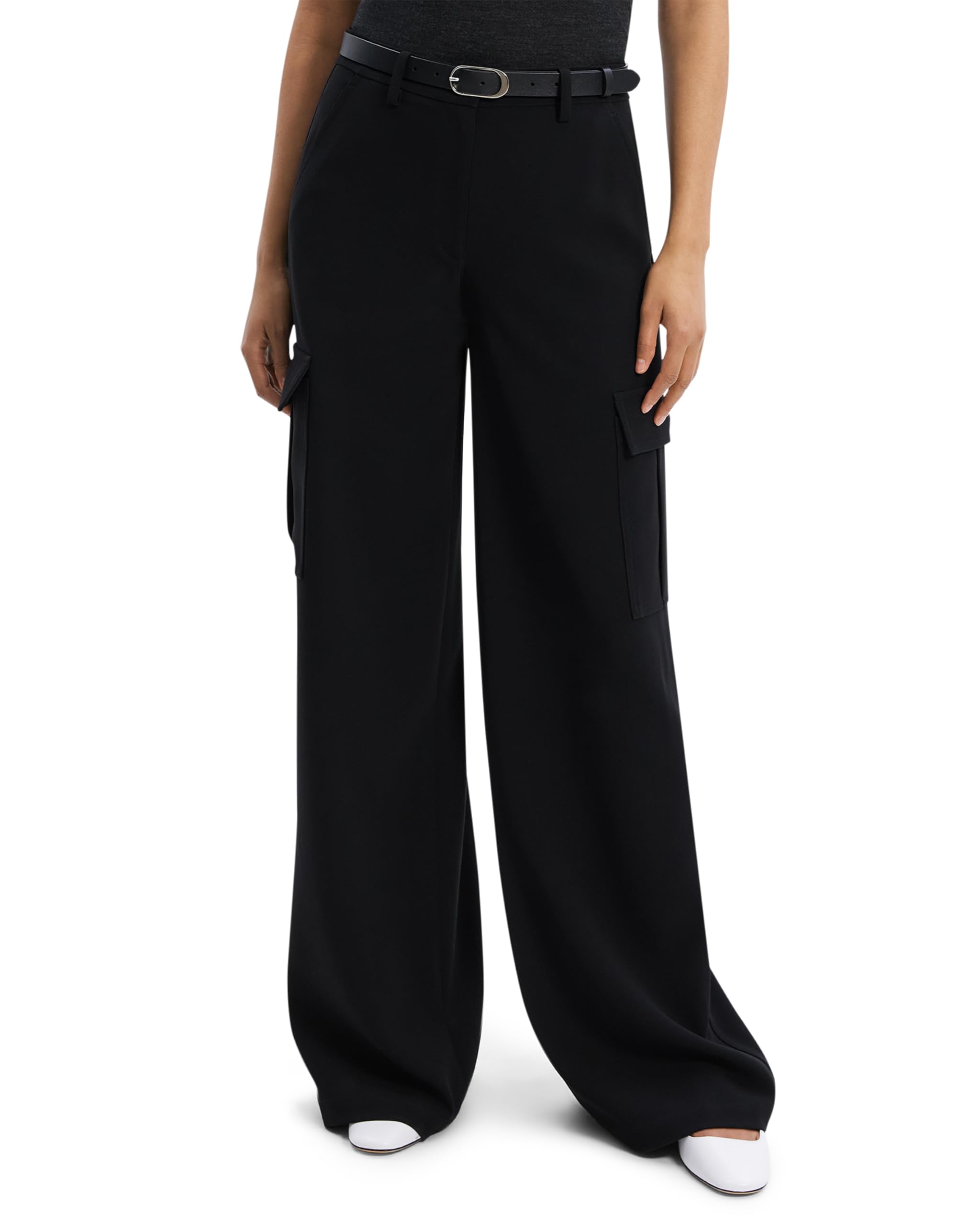 Theory Womens Relax Full Length Pant