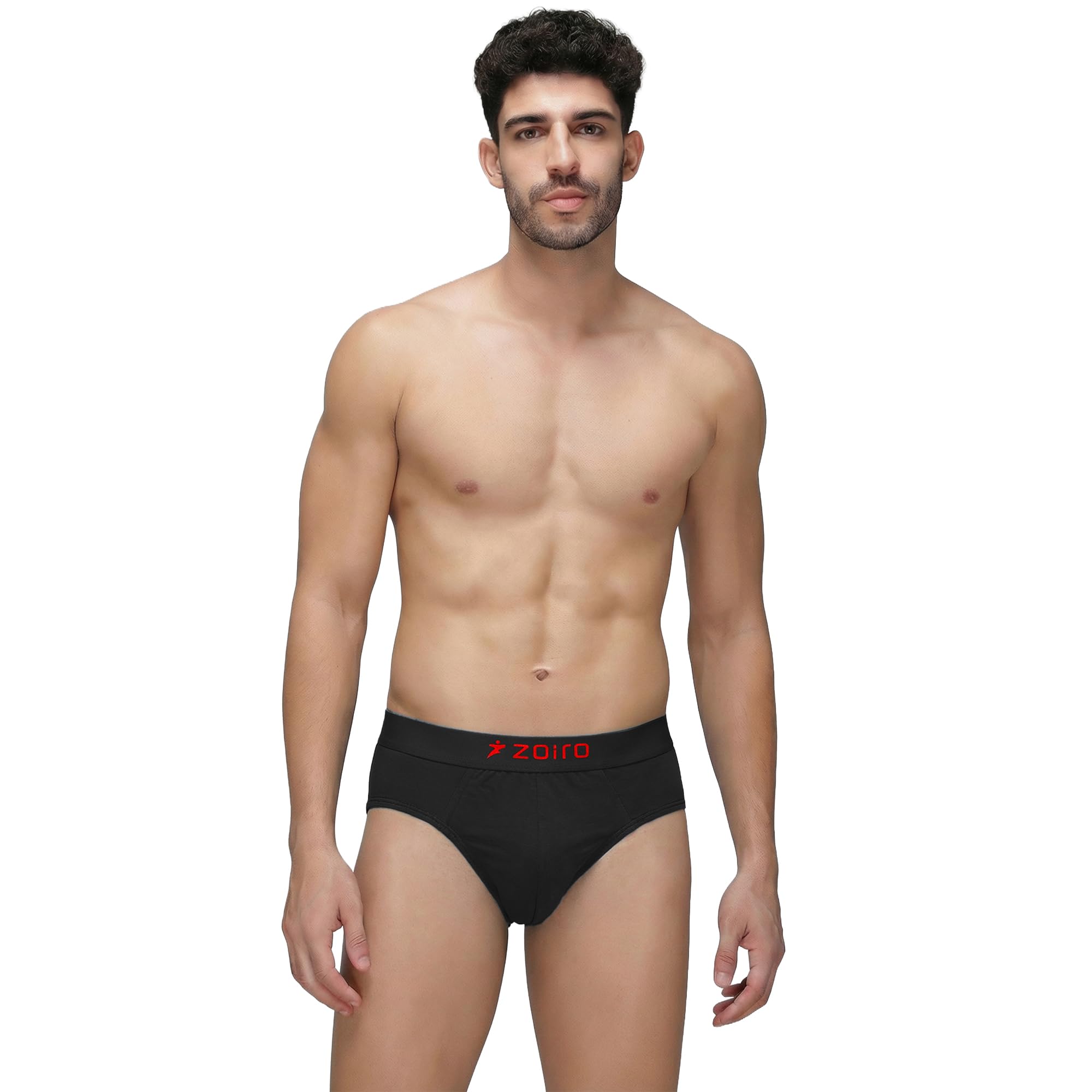 BIO wear CHINO WITH UNDERWEAR Lサイズ Buy Zoiro Men's Bamboo Modal Solid Skinny Fit Brief |Black Pack of