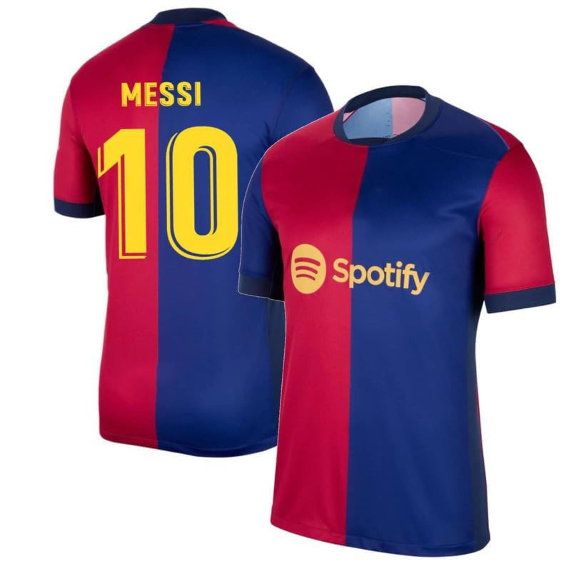 GenericMessi 10 Football Jersey for Men, Kids, Boys