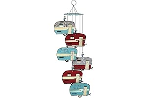 Sunset Vista Designs™ Rustic Galvanized Wind Chimes for Outdoor Decor