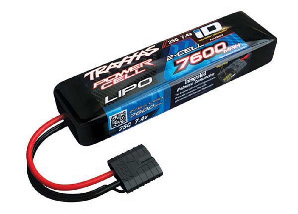 hi-yan⭐︎ Amazon.com: Traxxas 2S, 7.4V, 7600mAh, 25C 