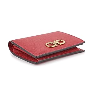 未使用に近い FERRAGAMO フェラガモ 二つ折り財布 ヴァラ 箱付き 現行 Amazon | FERRAGAMO フェラガモ 2つ折り財布 22D780 746643