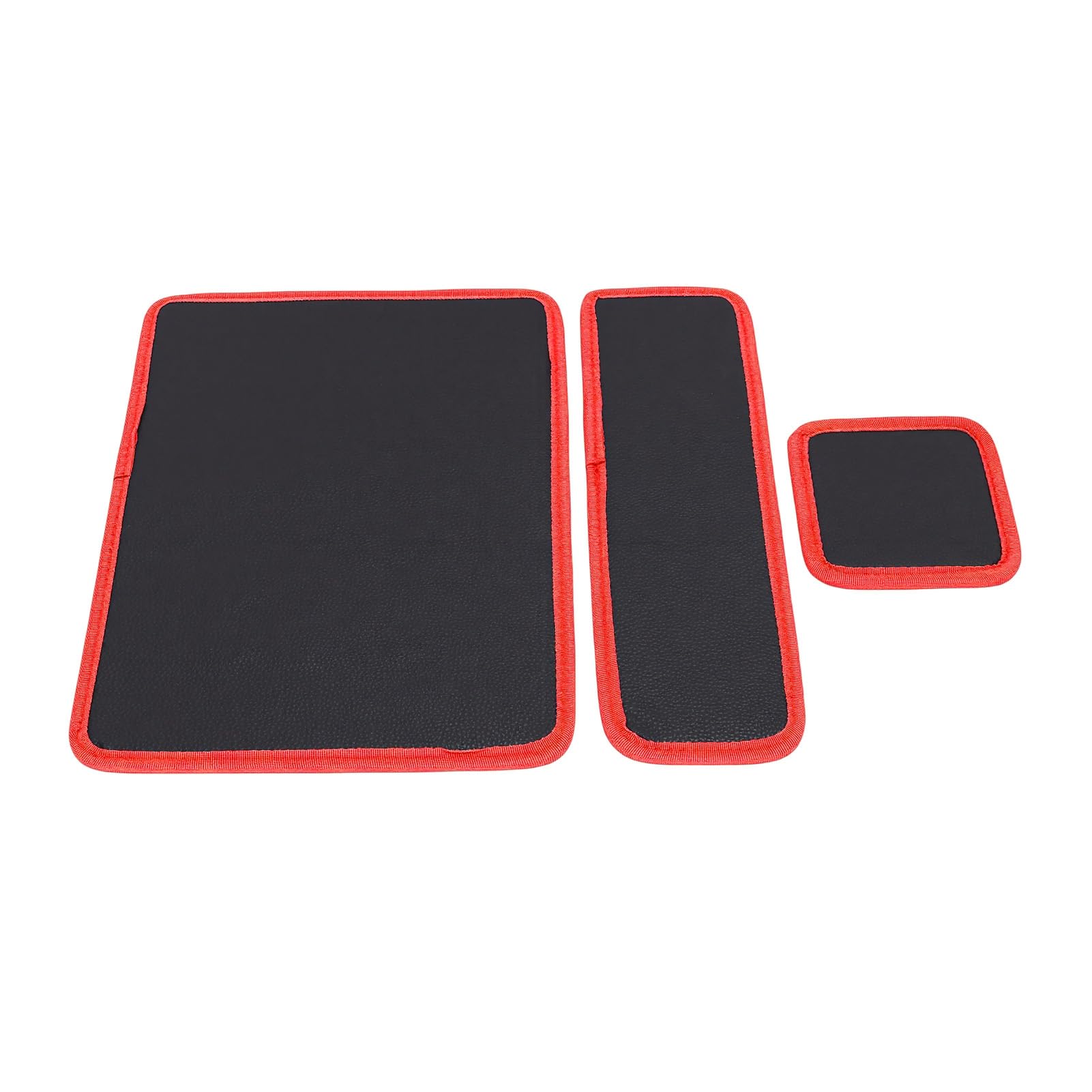 Jiawu 3-częściowy Zestaw Magnetycznych Mat Narzędziowych 12,8 X 9,64 Cala, 12,8 X 4,1 Cala, 4,33,33 - Elastyczna Mata Magnetyczna do Nakrętki śruby Klucza, Uchwyt na Części Metalowe do Warsztatu