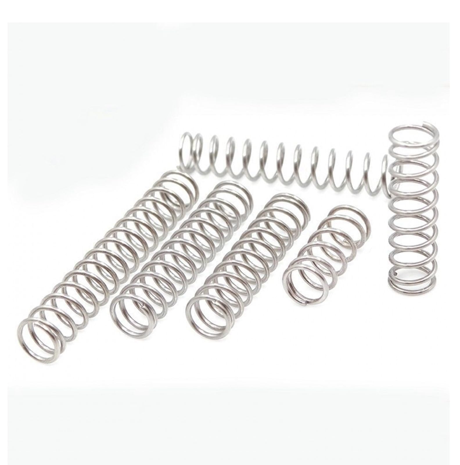10 Pezzi Di Molle Di Compressione In Acciaio Inox, Filo Di Pressione - Foto 2