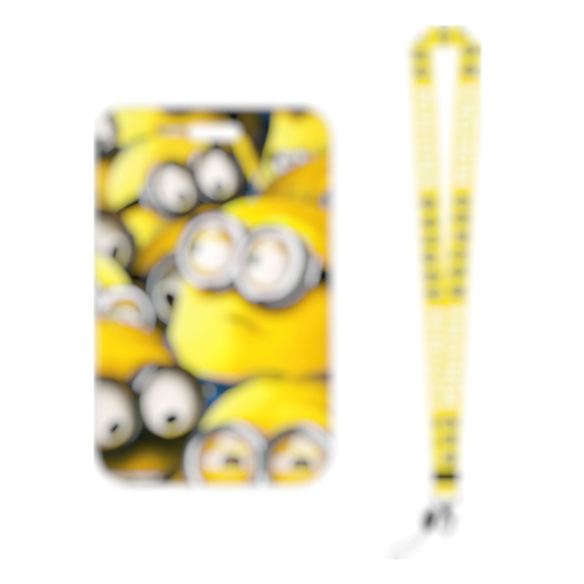 AllStyle By PatelAmerica's Best Cartoon Character's Compatible Lanyards and ID Holder, Mourie Ran, 56cm * 2cm