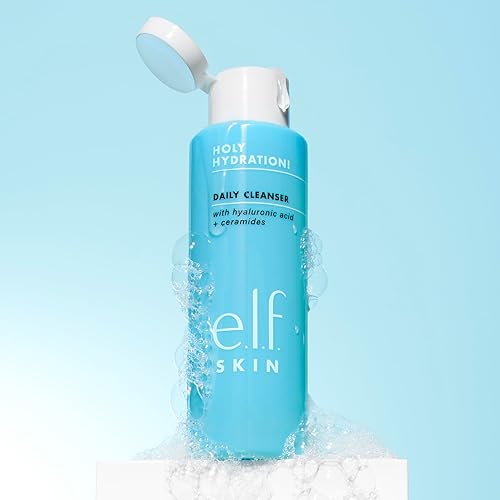 Miniatura 4 de e.l.f. SKIN Holy Hydration! Limpiador diario, limpiador facial para eliminar el exceso de aceite, impurezas y maquillaje, fabricado con ácido