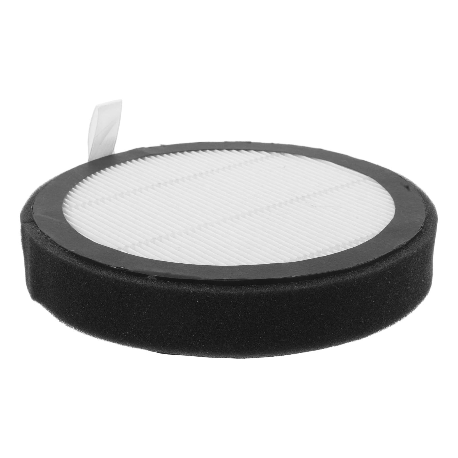 Aktivkohlefilter Rund für Lüftungsanlagen mit Schwammmaterial Schwarz Absorbiert Rauch Staub und Gerüche Einfacher Wartungsfilter für Küchen und Raucherbereiche