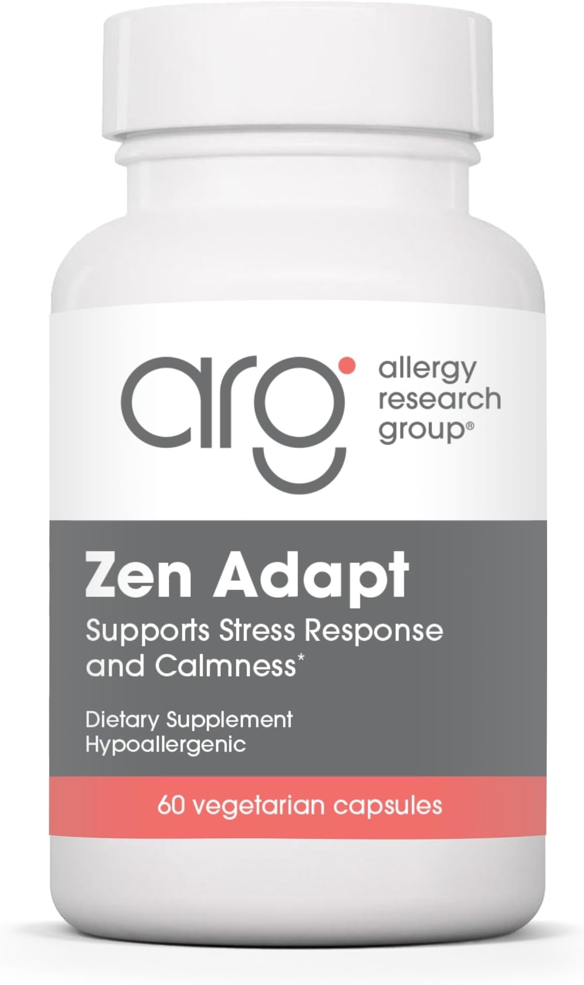 Zen Adapt - Stress, GABA, Theanine, Ashwagandha - 60 Vegetarian Capsules