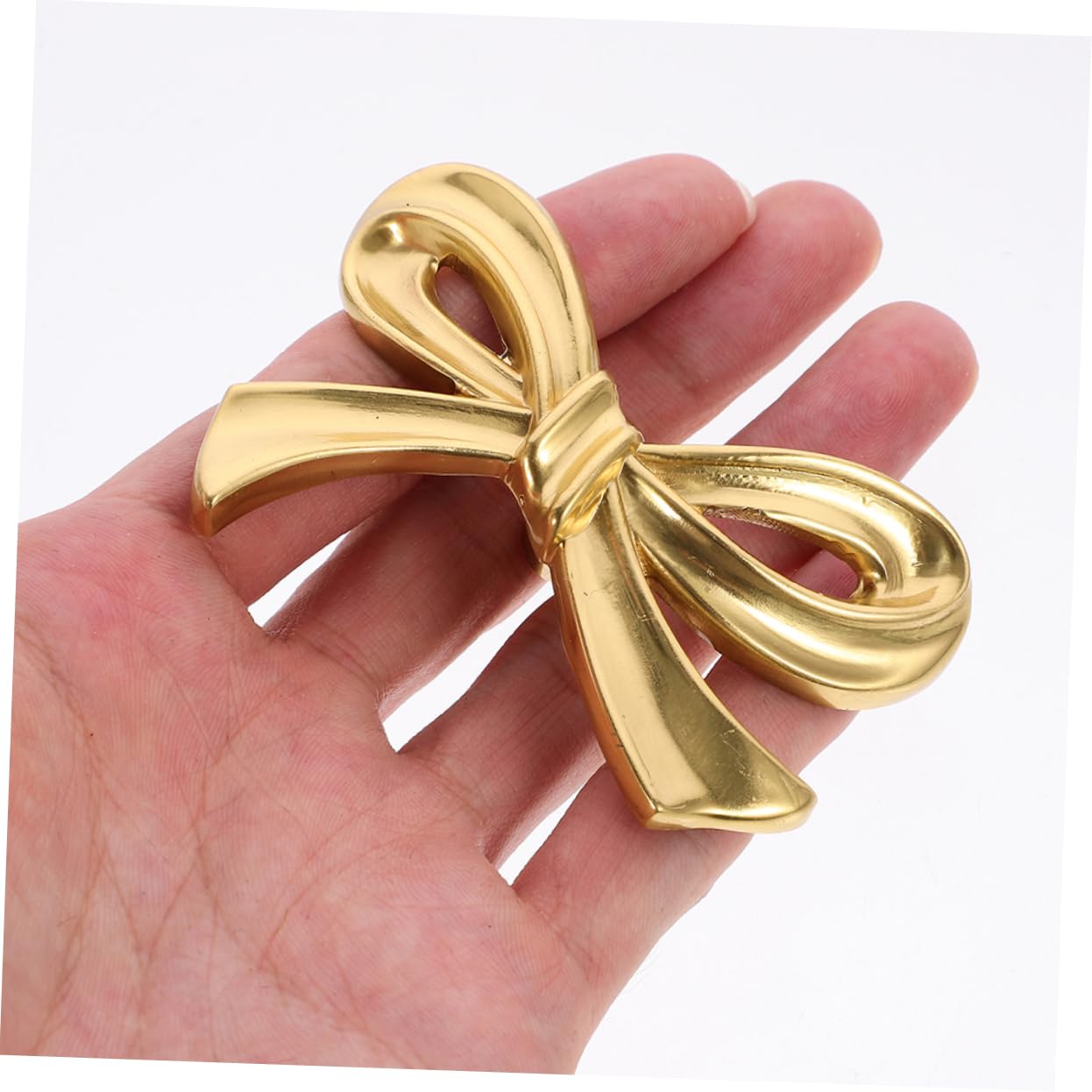 Artibetter 5 Set Pomelli Per Cassetti Pomelli Per Mobili Pomelli Per Porte in Ottone Con Fiocco Pomelli Decorativi Per Guardaroba Facile Installazione 2 Pezzi * 5