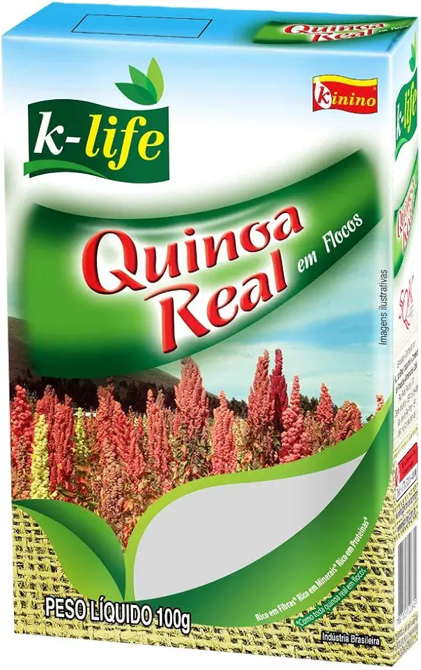 QUINOA REAL EM FLOCOS KININO 100G