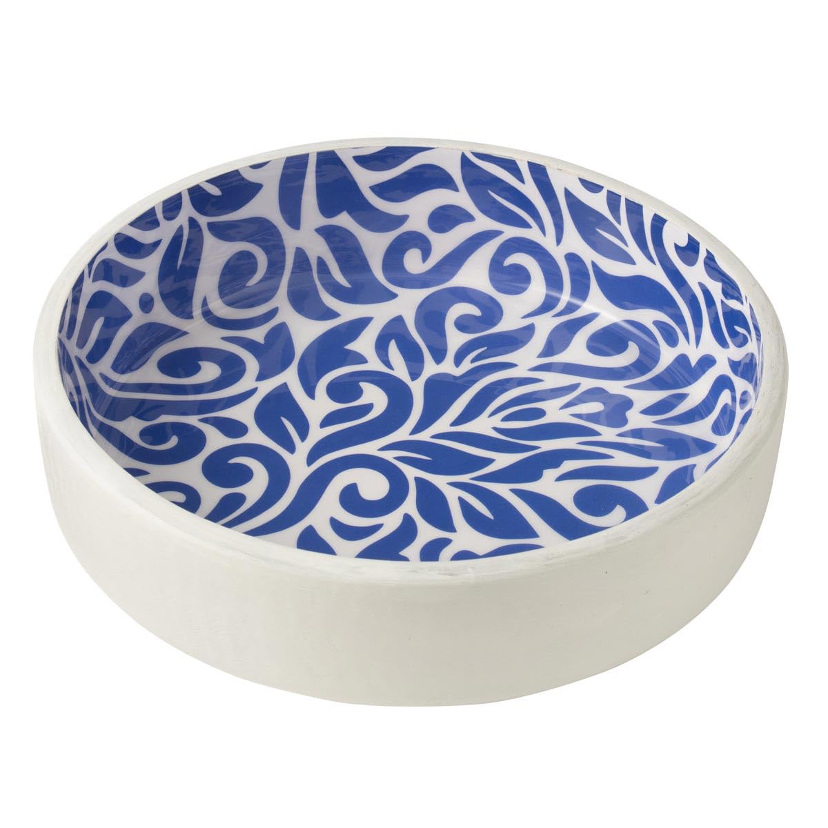 Paris Prix Saladier en Bois Tod 6,7L Bleu & Blanc