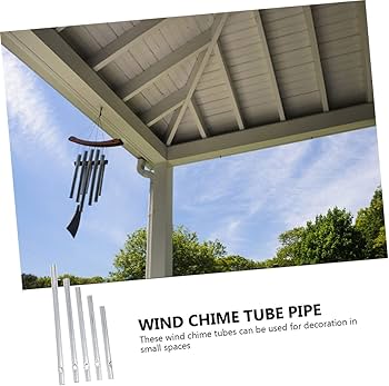 Amazon.co.jp: ORFOFE 8セットアルウム製ウィンドチャイムチューブ