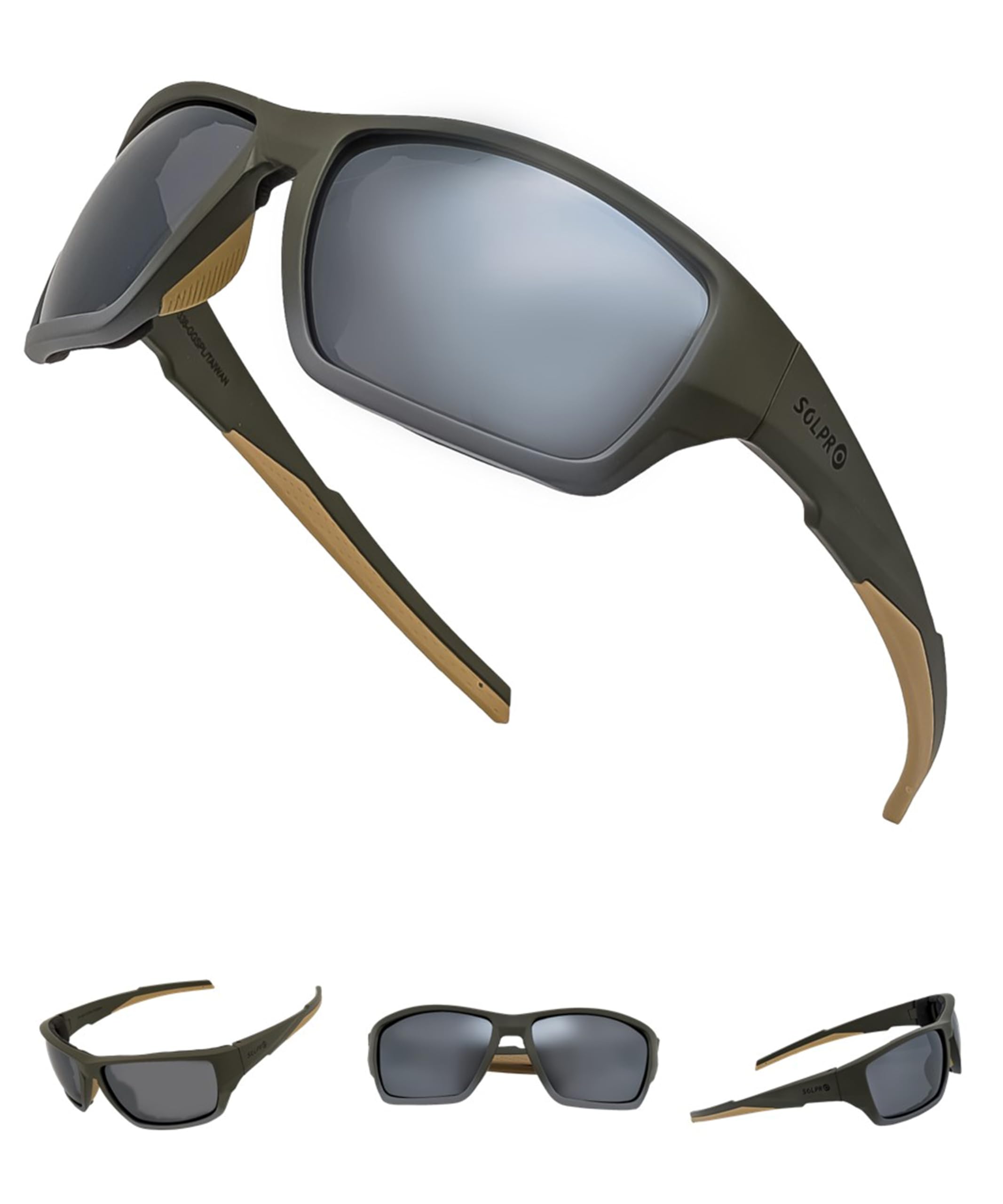 SOLPRO Polarized Riding Sunglasses
