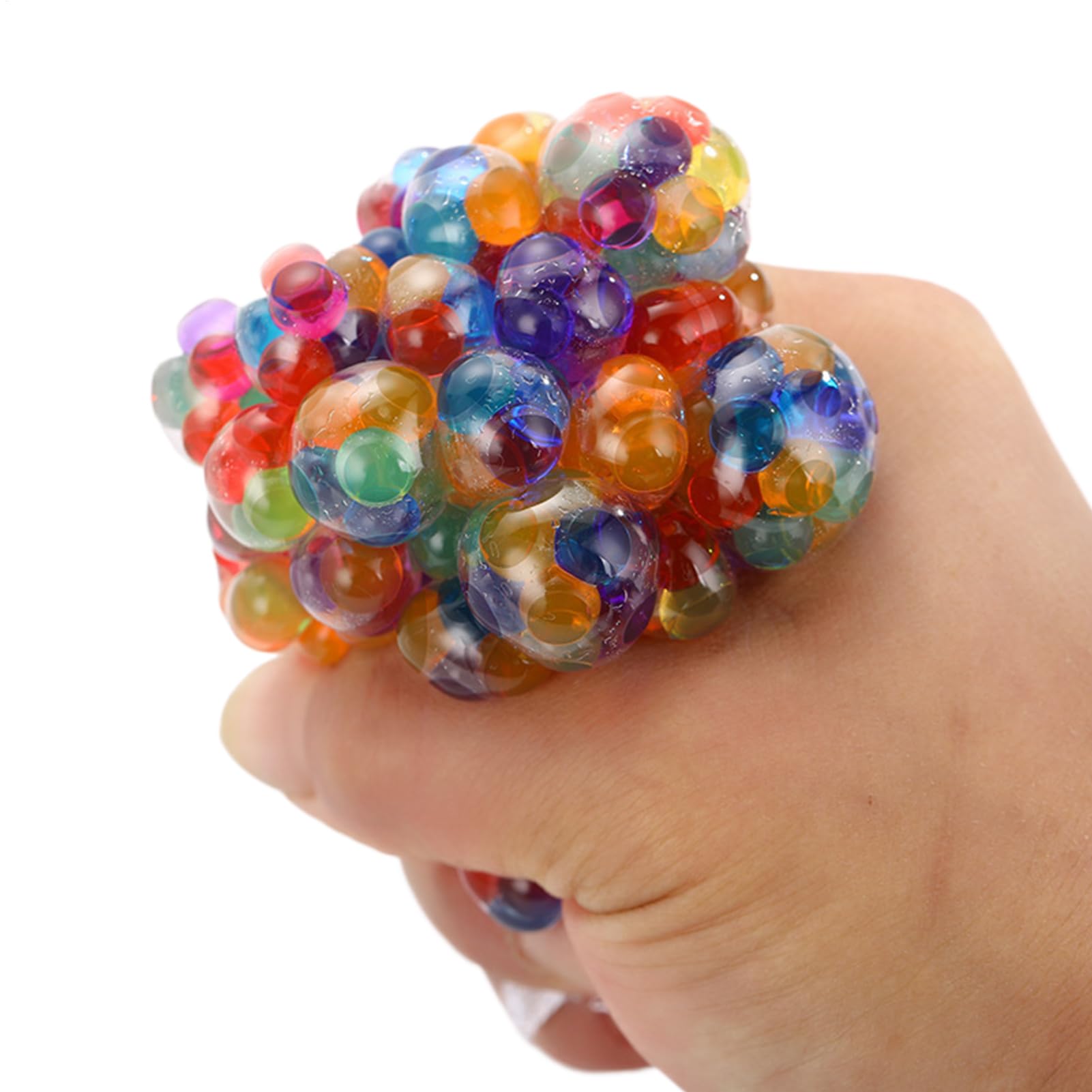 Stress Balls For Adults And Kids, Mesh Fidget Ball, Sensory Stress Relief Toys, Fidget Stresss Balls For Kids Party Bags, Relief Toy For Home, School, Travel