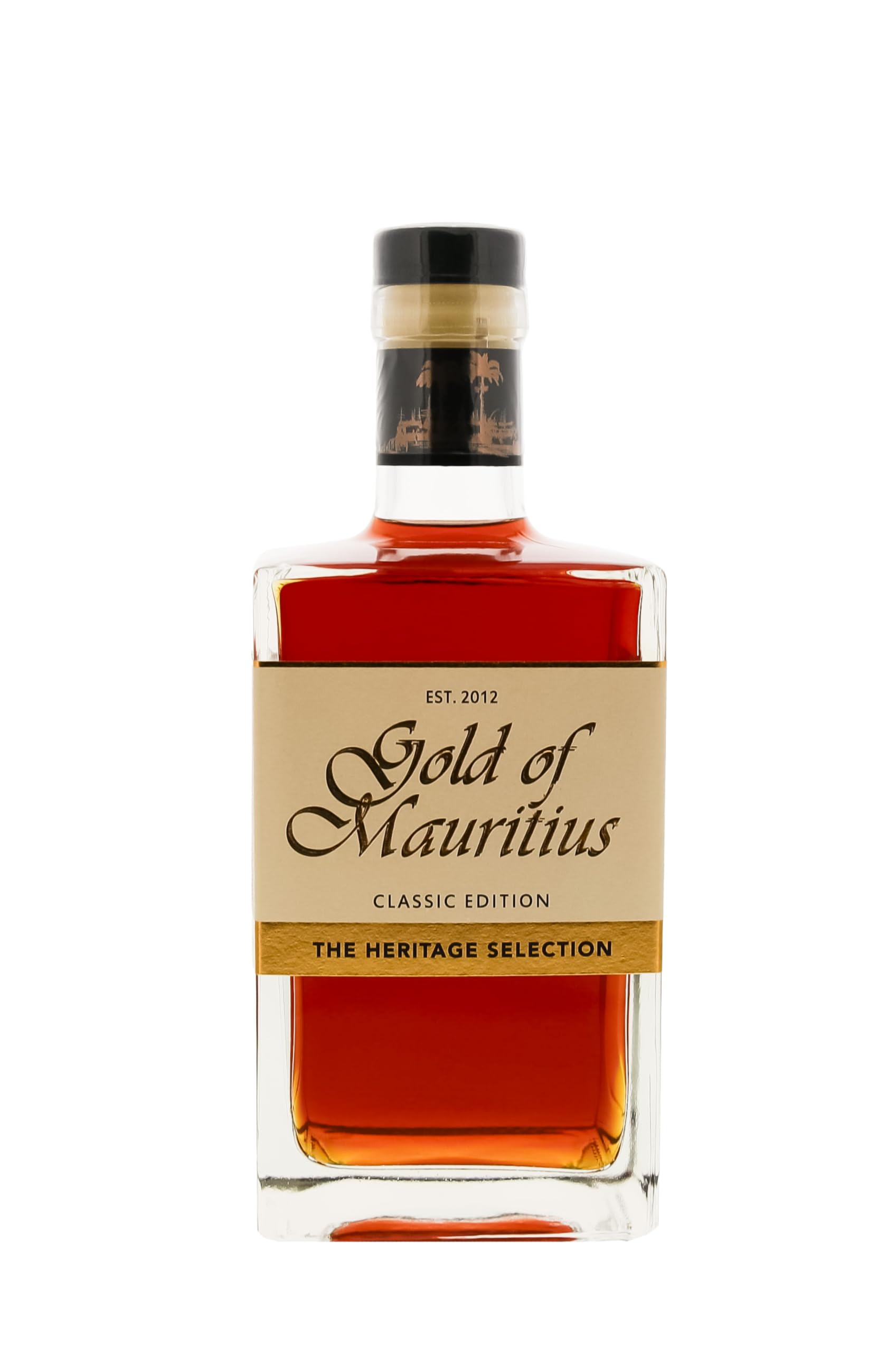 Gold of Mauritius I Premium Rum Classic Edition I 700 ml Flasche I 40% Volume
