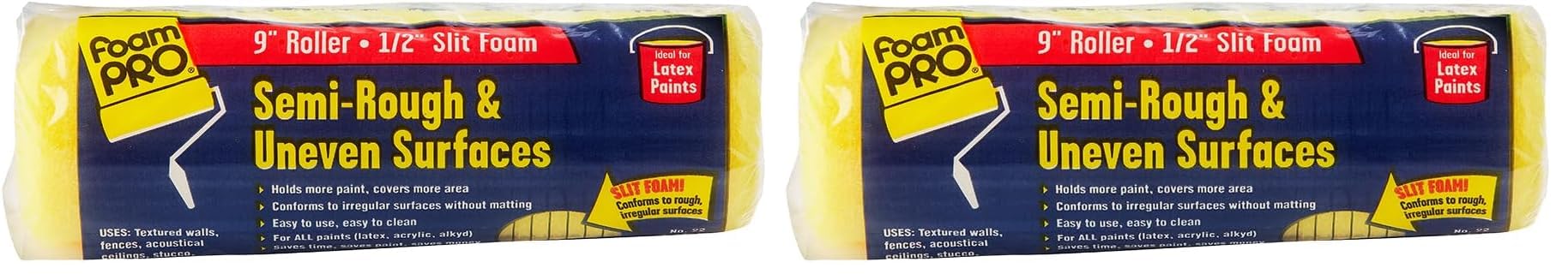 FoamPro Roller Cover - Perfect for Rough Surfaces -8