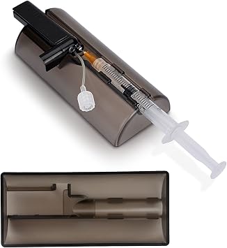Tandem tslim X2 Pump Cartridge Filling Tool Accessories, tslim X2 Insulin Precise Alignment Filling Tool Accessories, Diabetic with Shaky Hands Visual Impairment Supplies, Black