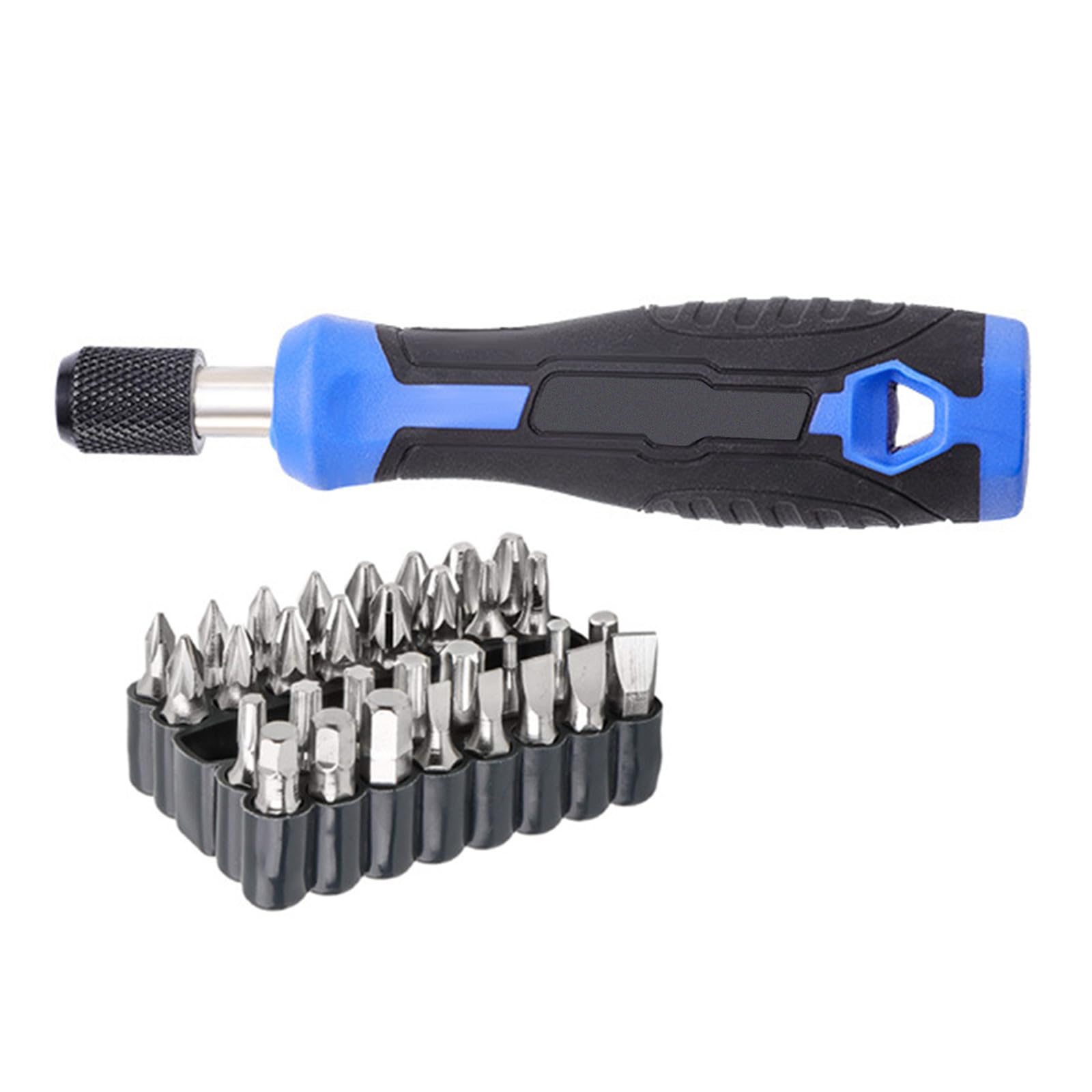 Tsophreniq Blue Screwdriver Set Small Set Professional For Electronics Computer Game Consoles Bit