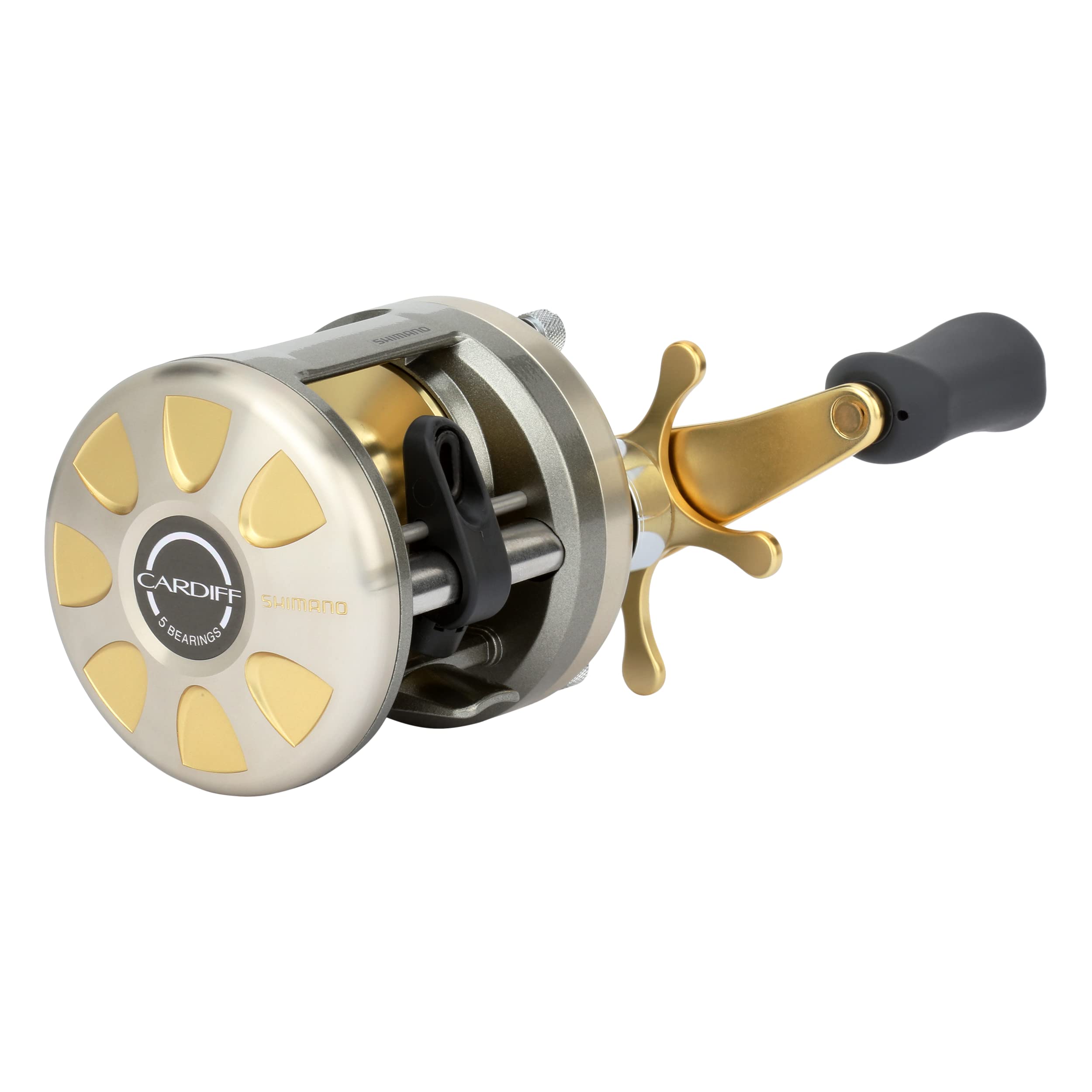 Amazon | シマノカーディフbaitcastingリール4 +1ボールベアリング