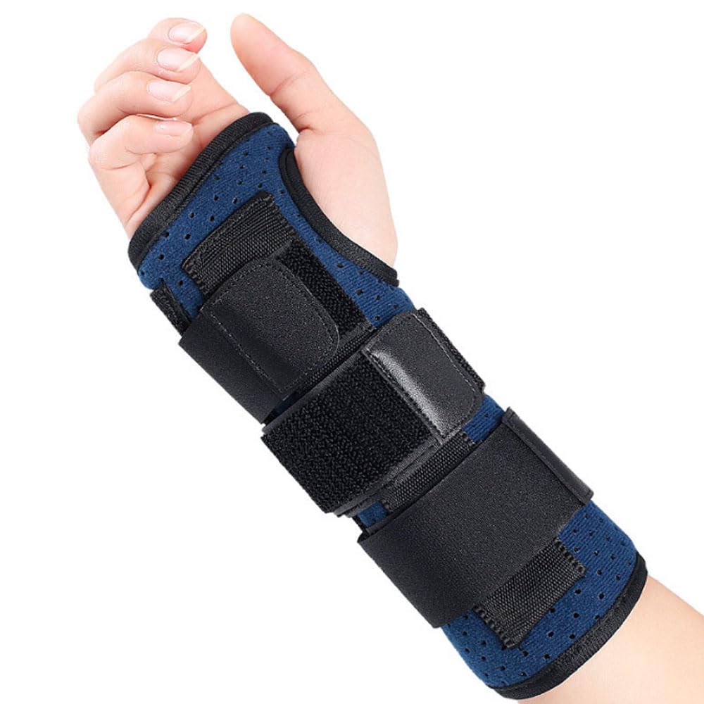 Wrist Support Wrist Brace Carpal Tunnel Breathable Wrist Support Brace Splint Adjustable Straps for Tendonitis Arthritis Pain Relief Ideal for Carpal Tunnel Sprains