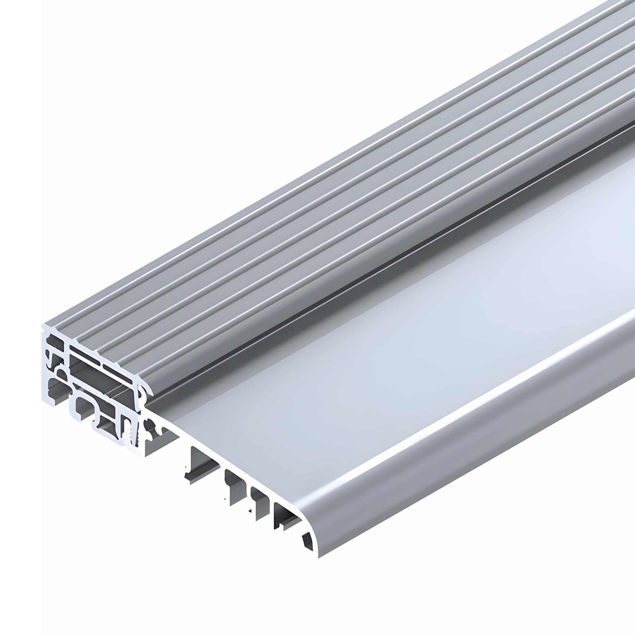 Haustürschwelle 70 mm | Roto Eifel TB70 | thermisch getrennte Aluminium Türschwelle | 119 cm | energieeffizient | barrierearm | langlebig & witterungsbeständig