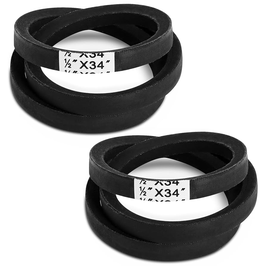 2 Pack- 419744 532419744 Snowblowers Belt (1/2