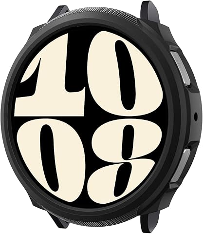 Spigen Galaxy Watch 6 (40mm) Kılıf Liquid Air Matte Black - ACS06393
