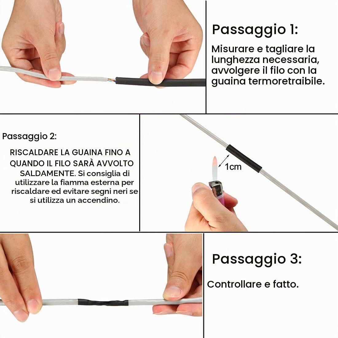 QUARKZMAN 40mm Dia 33 Piedi Guaina Termorestringente, 2:1 Tubo Termorestringente per Cavi Elettrici Doppia Parete Adesivo Foderato Marino Impermeabile Industriali Avvolgicavo QUARKZMAN 40mm Dia 33 Piedi Guaina Termorestringente, 2:1 Tubo Termorestringente per Cavi Elettrici Doppia Parete Adesivo Foderato Marino Impermeabile Industriali Avvolgicavo
