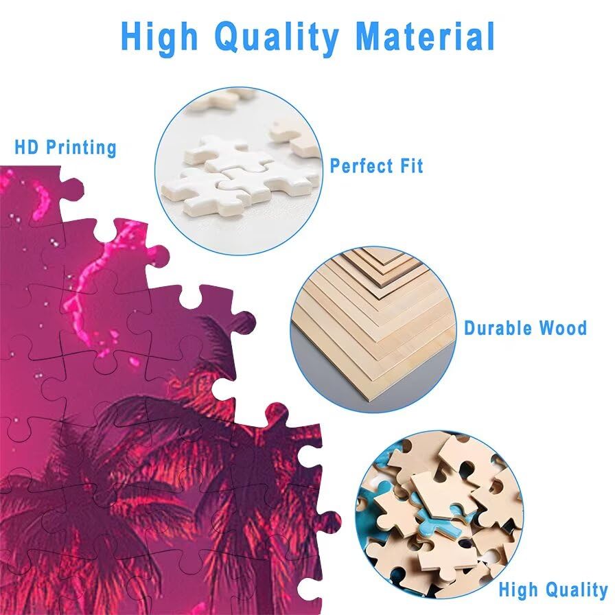 Puzzle 1500 Piezas Atardecer para Adultos, Puzzle Paisajes de Madera con Caja Regalo para Adultos, Rompecabezas Desafiante para Toda la Familia, Rompecabezas para Regalo Mujer, Regalo Hombre, -5485