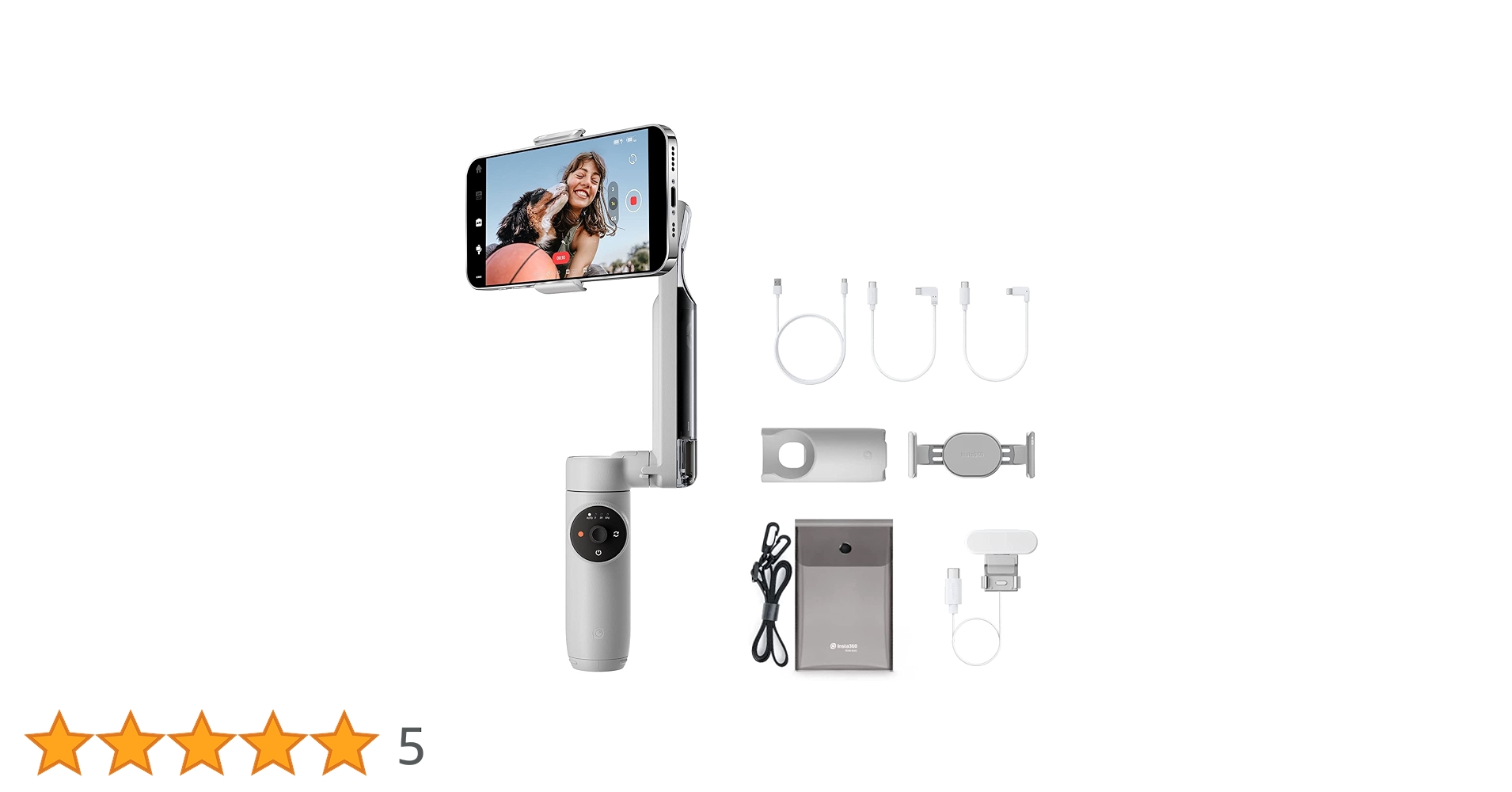 Insta360 Flow グレイ クリエーターキット・アウトドア三脚 Amazon | Insta360 Flow 2 Pro クリエイターキット グレー