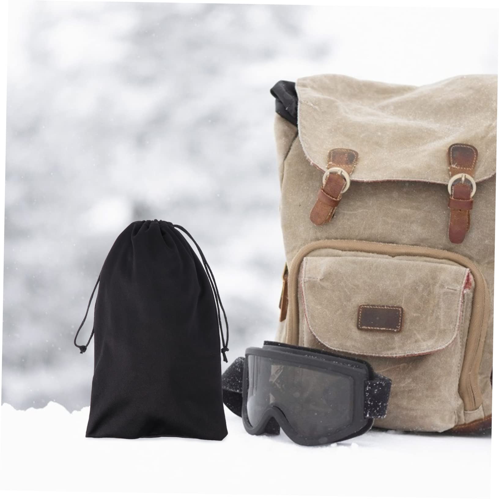 Happyyami 90pièces Pochette pour Lunettes De Ski Étui De pour Lunettes De Soleil à Cordon Accessoire De Transport pour Sports Hiver