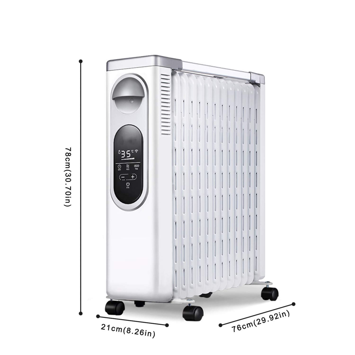 Amazon.co.jp : オイルヒーター、家庭用または浴室用電気ラジエーター