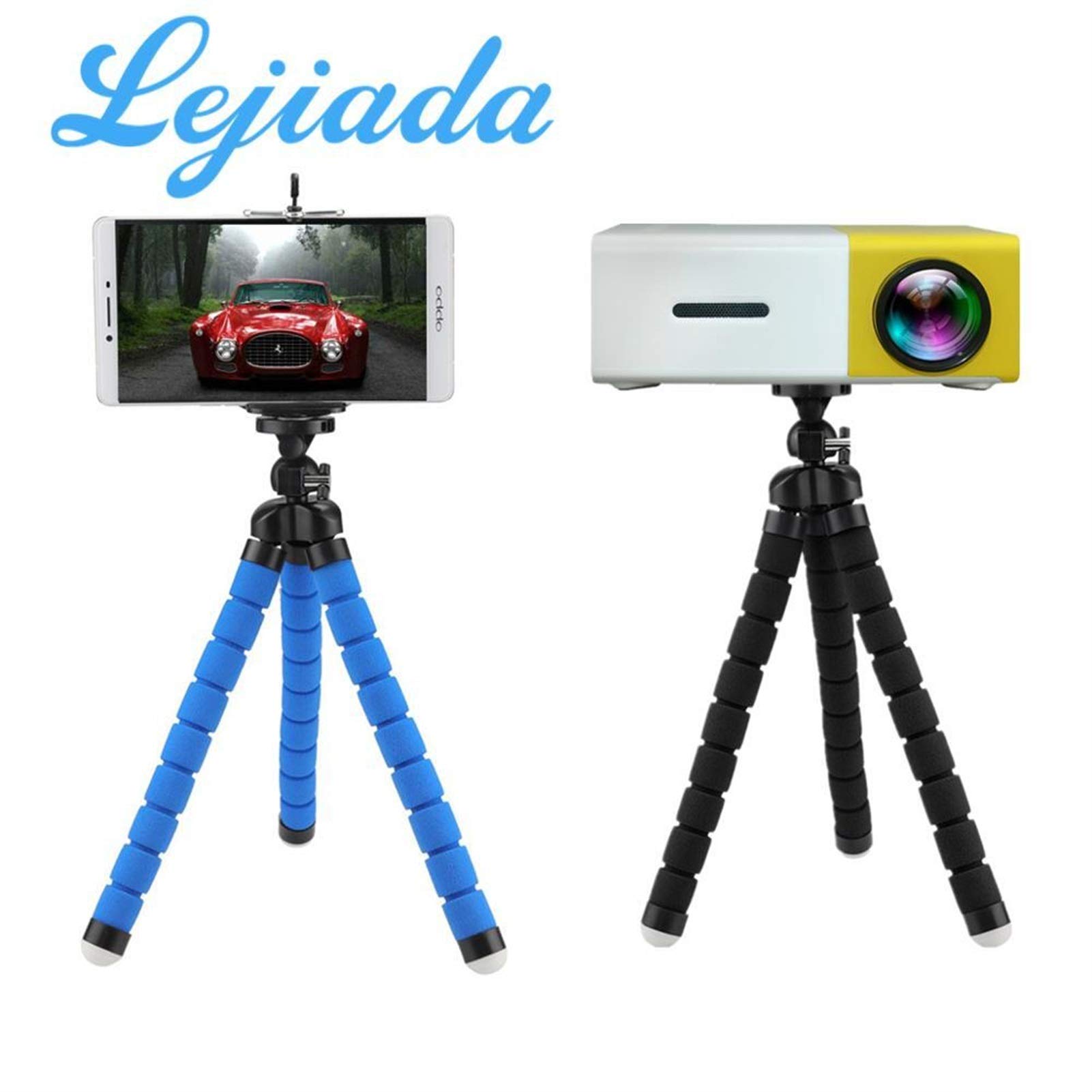 Stand del Proiettore, Supporto Regolabile Stand del proiettore del treppiede della famiglia, Mini Treppiede portatile 6.0mm Compatibile Mini Supporto per telecamera del proiettore del proiettore del p