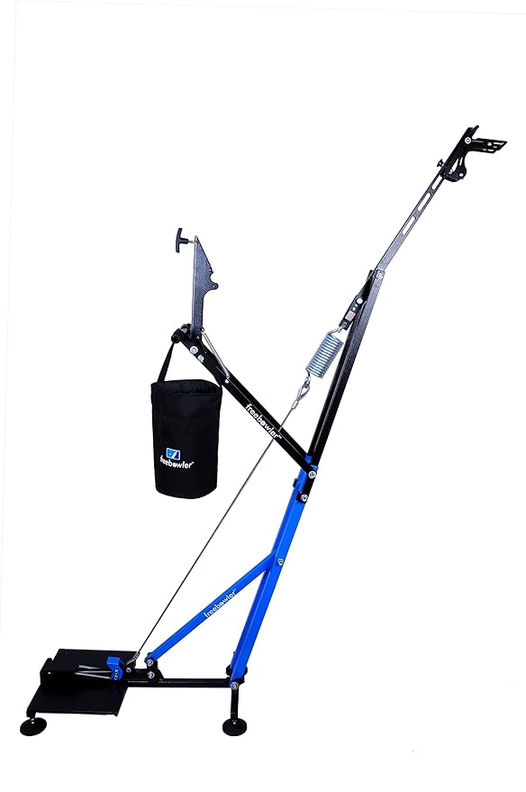 Freebowler Non Electric Portable Cricket Ball Thrower/Bowling Machine