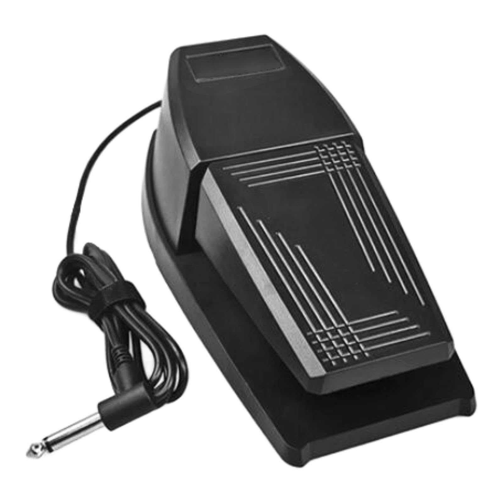 Colaxi Piano Sustain Pedal Electric Piano Sustain Foot Pedal Sturdy Music Instrument Accessories 6.35mm Plug for Electronic Keyboard