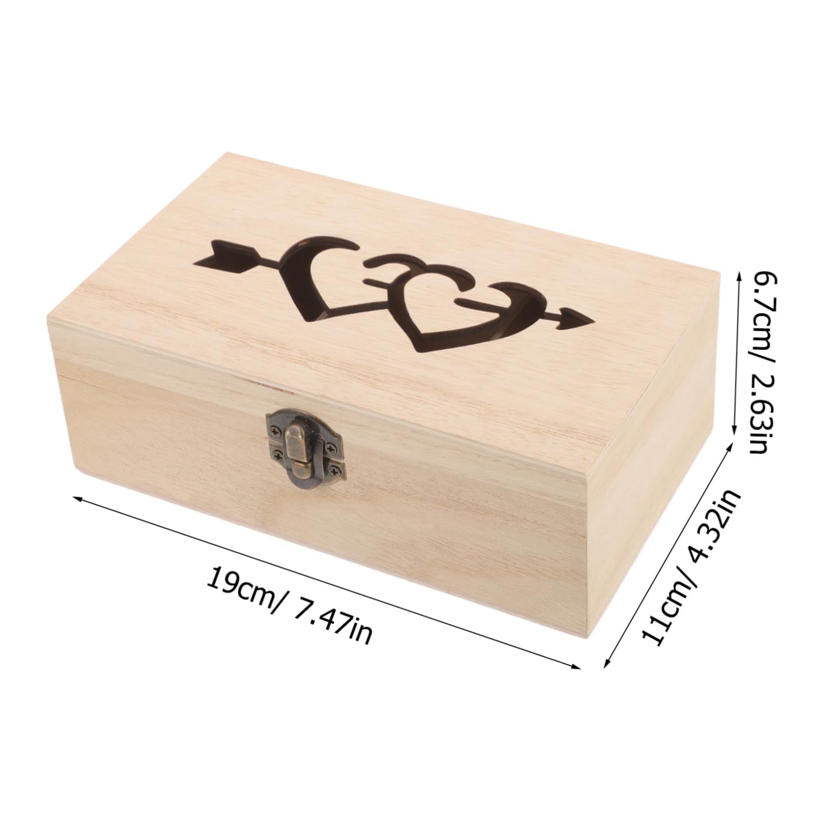 ERINGOGO Sewing Kit Box Wood Storage Case for Sewing Pins Needles and Accessories for Sewing Enthusiasts and Crafts Durable and Convenient Design