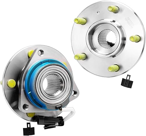 Miniatura 3 de Detroit Axle - 4 piezas de buje de rueda delantera y trasera y conjunto de cojinetes con ABS solo para FWD - 00-05 Buick Lesabre - [97-05 Park