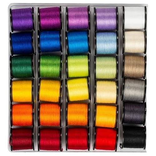 Anchor Hand Embroidery Floss On Spools, 30Ct Multipack, Rainbow Collection #TOP2