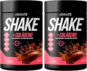 Shake Substituto de Refeição Com Colágeno Fullife 400g 2 Unidades (400g, Chocolate)