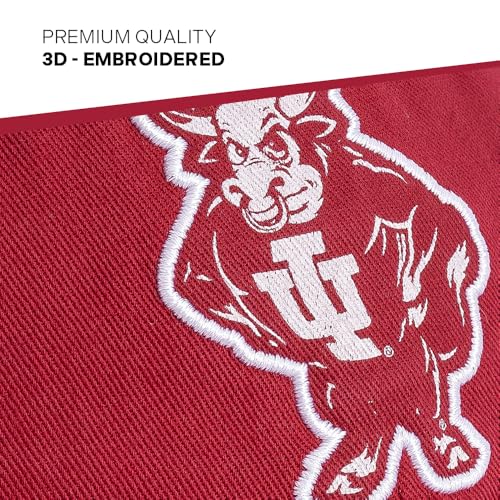 Gorra ajustable con bordado Hoosiers Indiana University miniatura 3