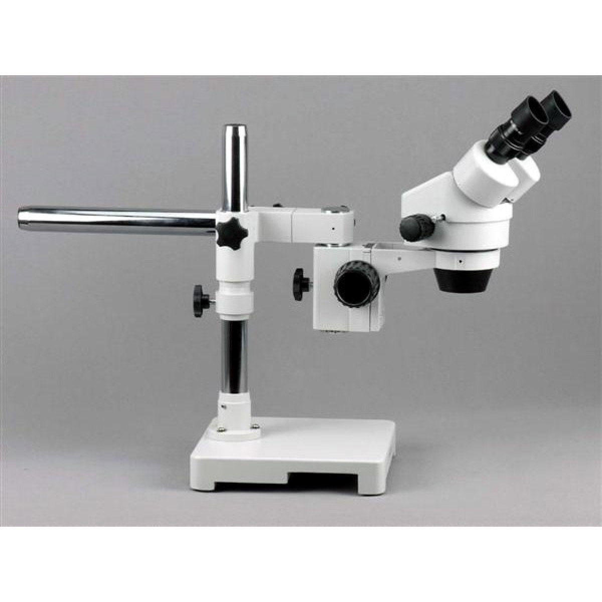 Microscopio de zoom estéreo 3.5X-90X con soporte de brazo único