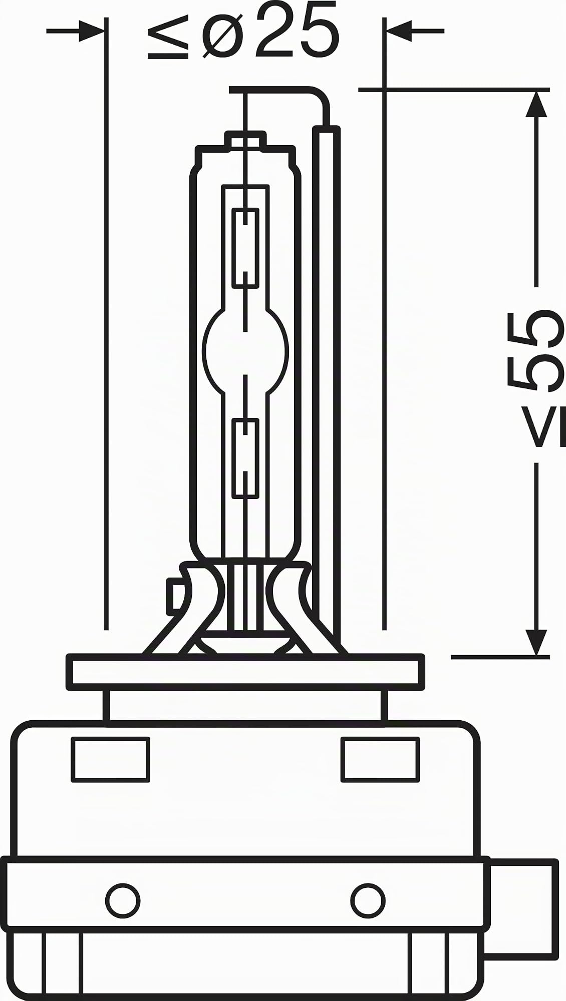 Osram XENARC® Cool Blue Boost, D1S, Xenon Headlight Lamps, 7000K, Hanging folding box (2 lamps), offroad use only