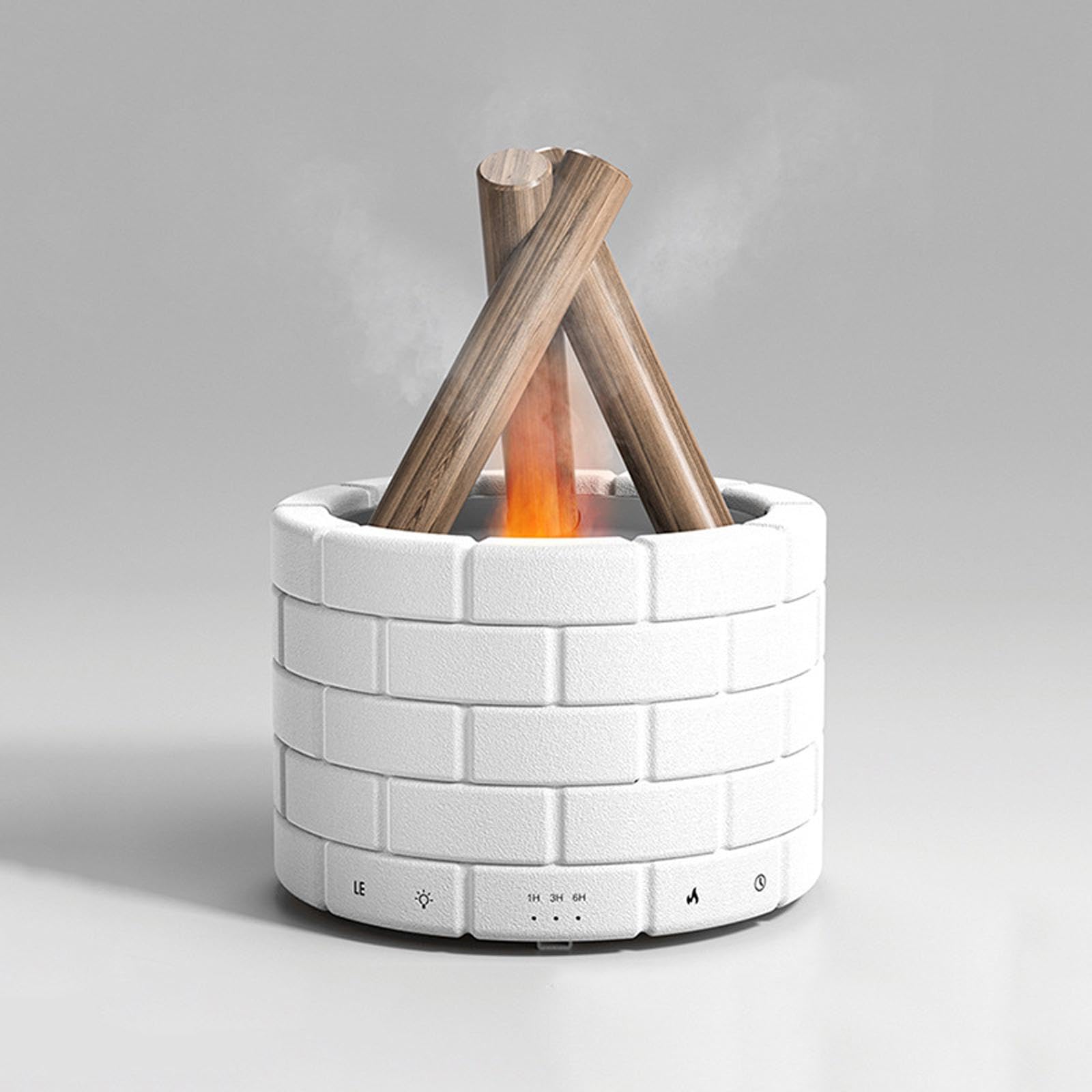 Umidificatore per Diffusore Essenziali a Ultrasuoni per, con Funzione Timer E Funzionamento Silenzioso, Ideale per Camera da L