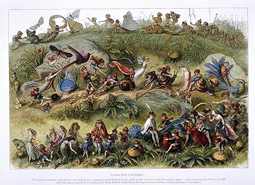 Image sur toile Richard Doyle La marche du roi des elfes impression d'art 60x90