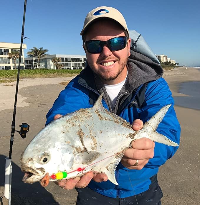 Miniatura 5 de Equipo de agua salada Surf Pesca 2 Gancho Pompano Rig