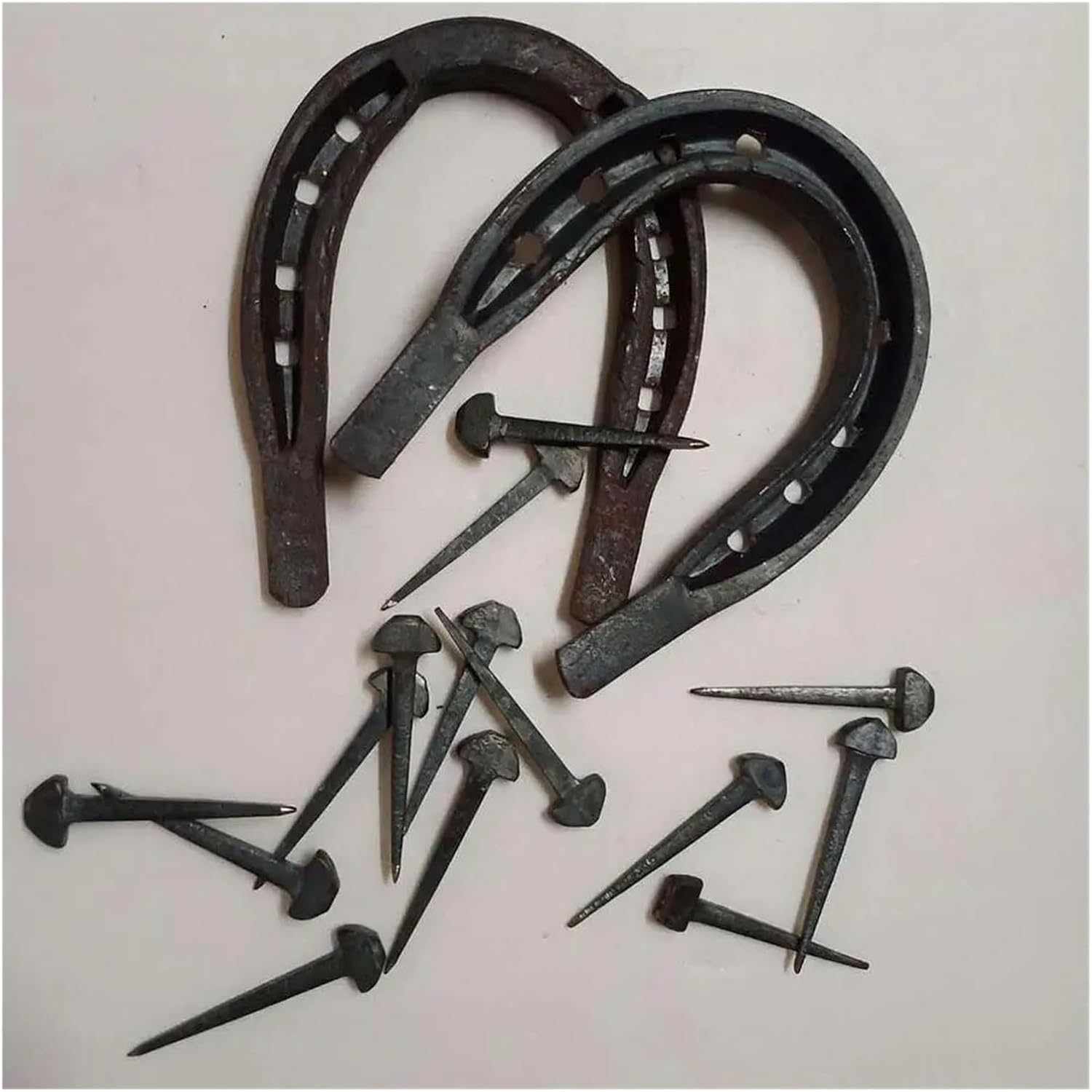 150 Horseshoe Nails Wear-Resistant Horseshoe-Shaped Tool Accessories