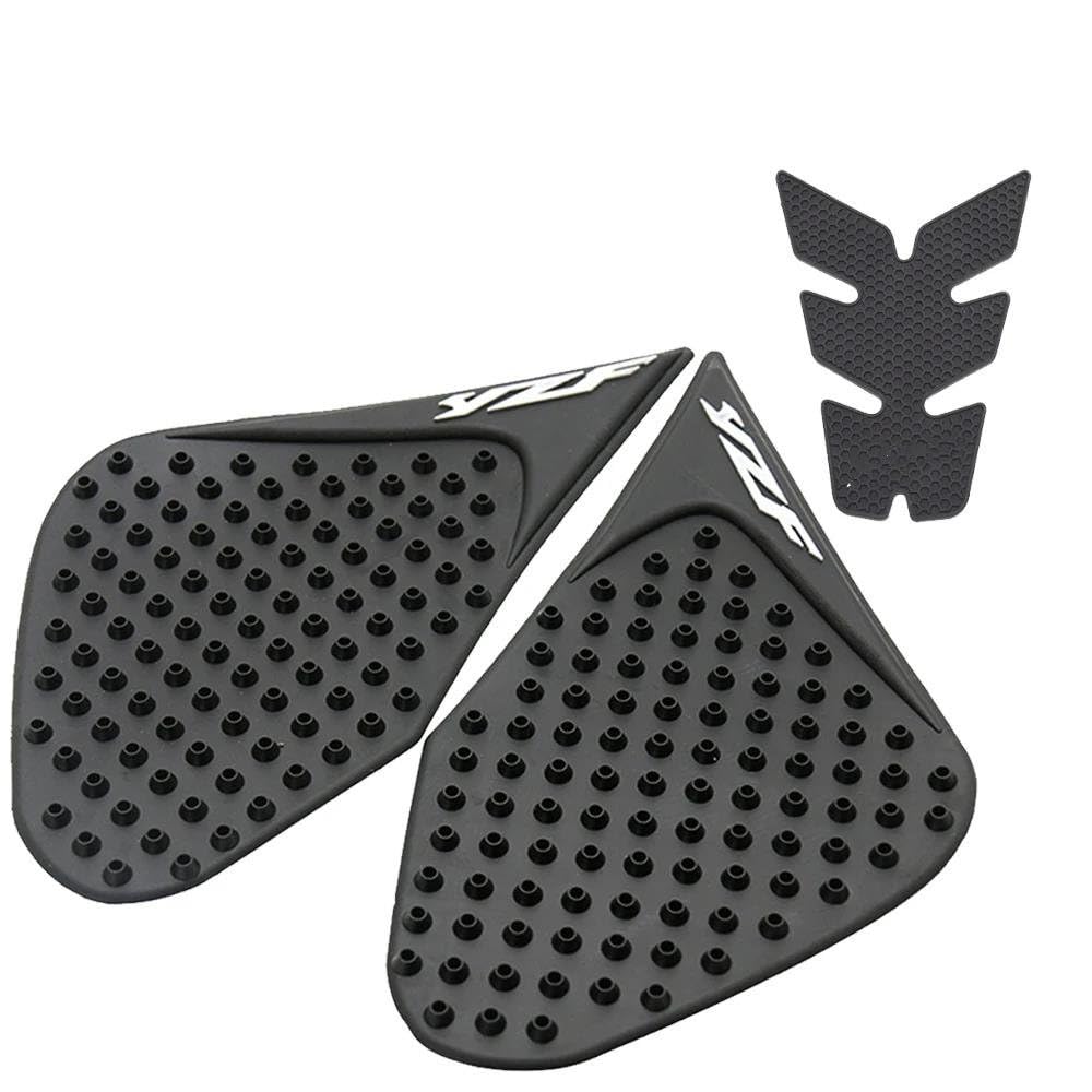 Motorcycle Tank Pad Sticker for Yamaha YZFR3 YZFR25 14-18 Protector Anti Slip Gas Knee Grip Traction Side Decal Streetfighter(Color5)