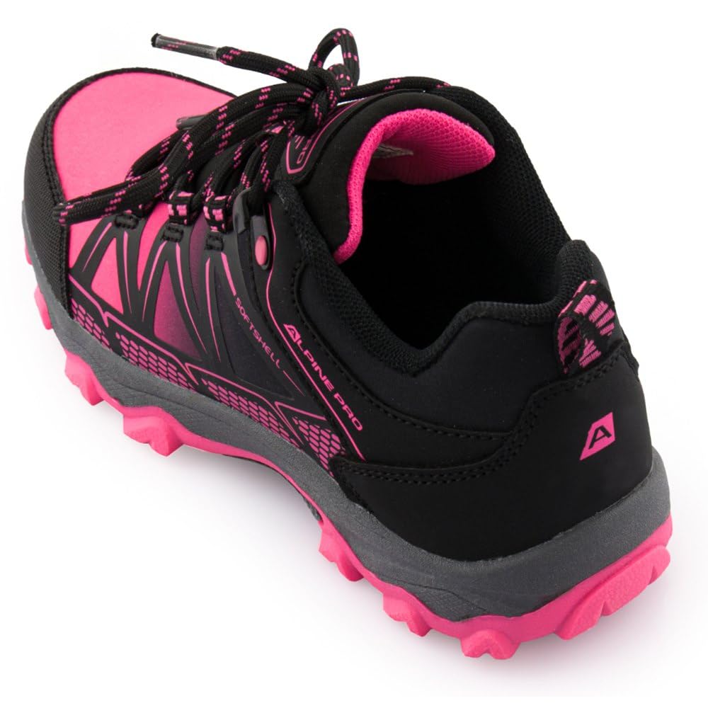 Alpine Pro FARO Unisex Niños Senderismo Zapatos Activos Zapatos de Trekking Ligeros Zapatos de Exterior Zapatos de Senderismo Duraderos Zapatos de Caminar Transpirable Tejido Exterior Softshell Base