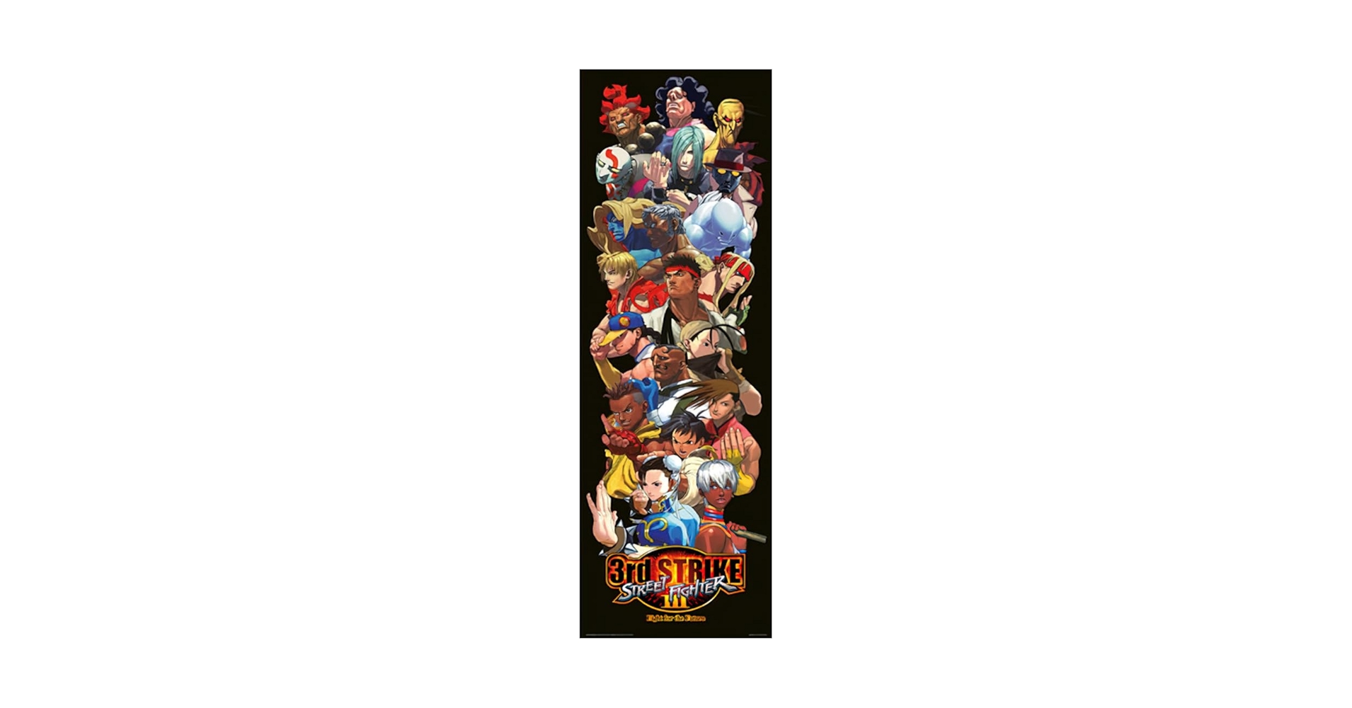 【即購入ok】「ストリートファイターIII 3rd STRIKE 」ポスター Street Fighter III 3rd Strike High Quality Poster 4x6 8.5x11